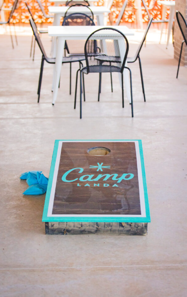 Camp Landa RV Resort in New Braunfels TX campground view